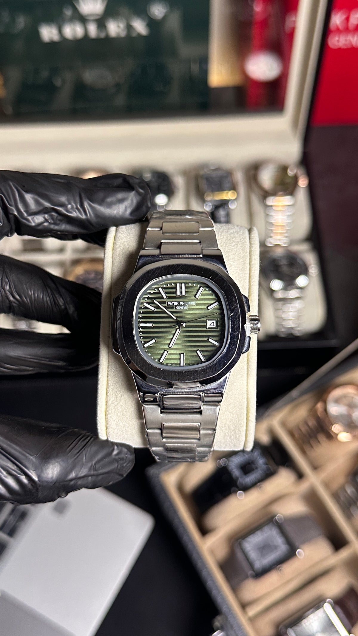 PATEK PHILLIPE GENEVE OLIVE