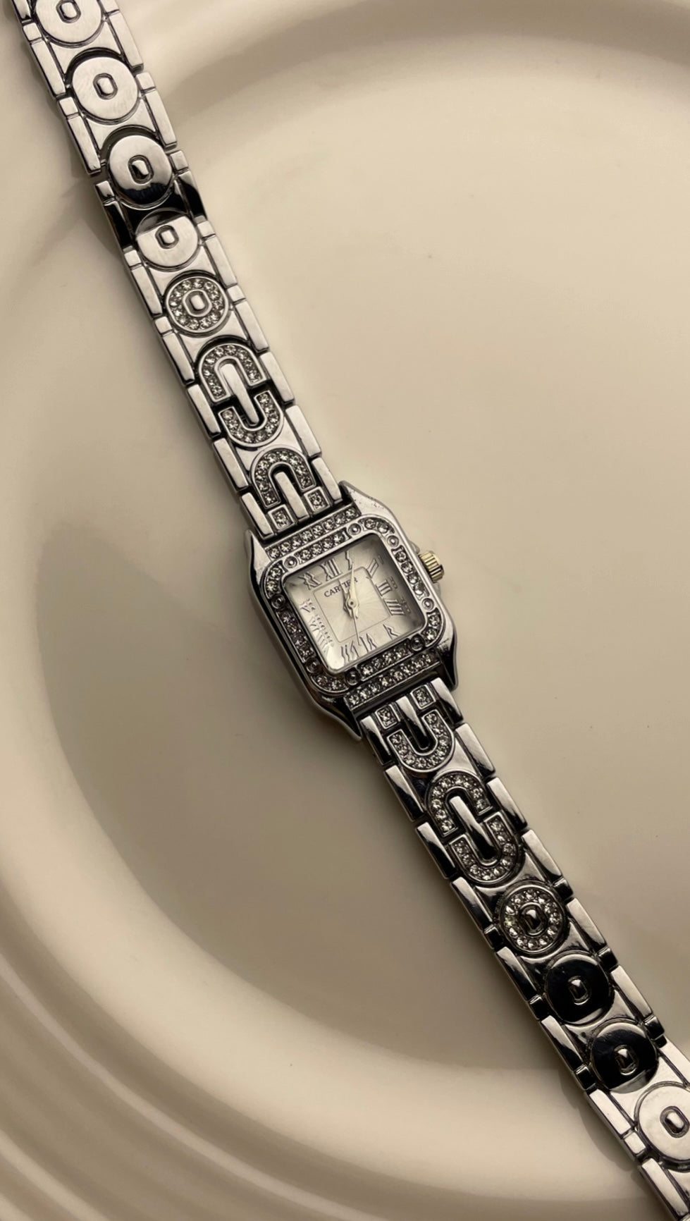 CARTIER STONNED SILVER
