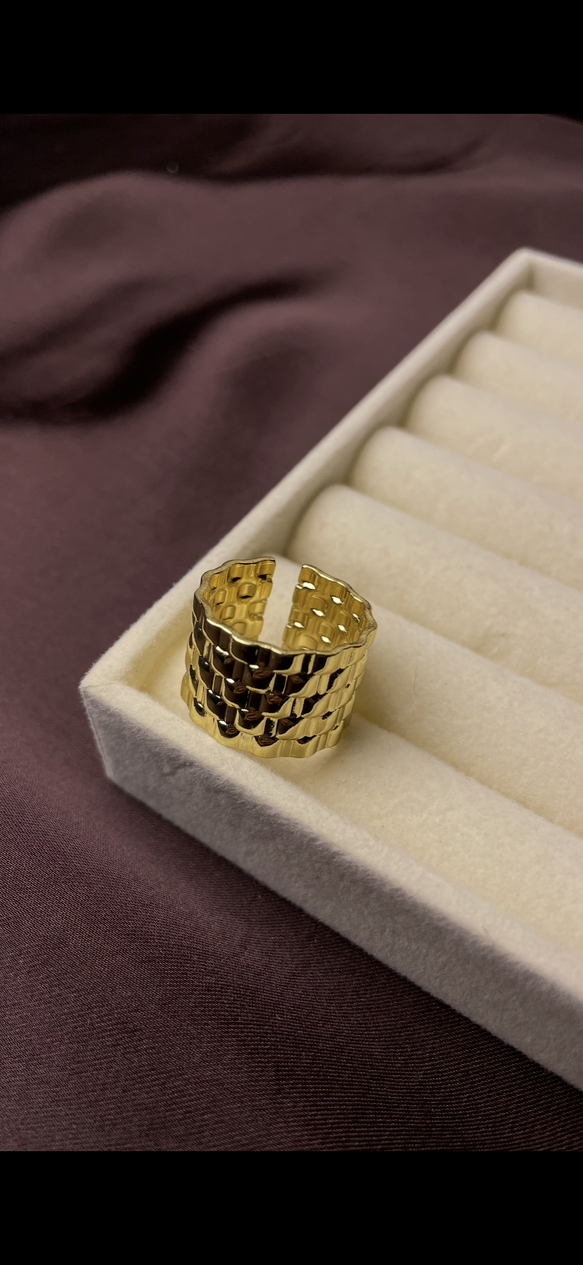 Premium Adjustable Stainless Steel Ring