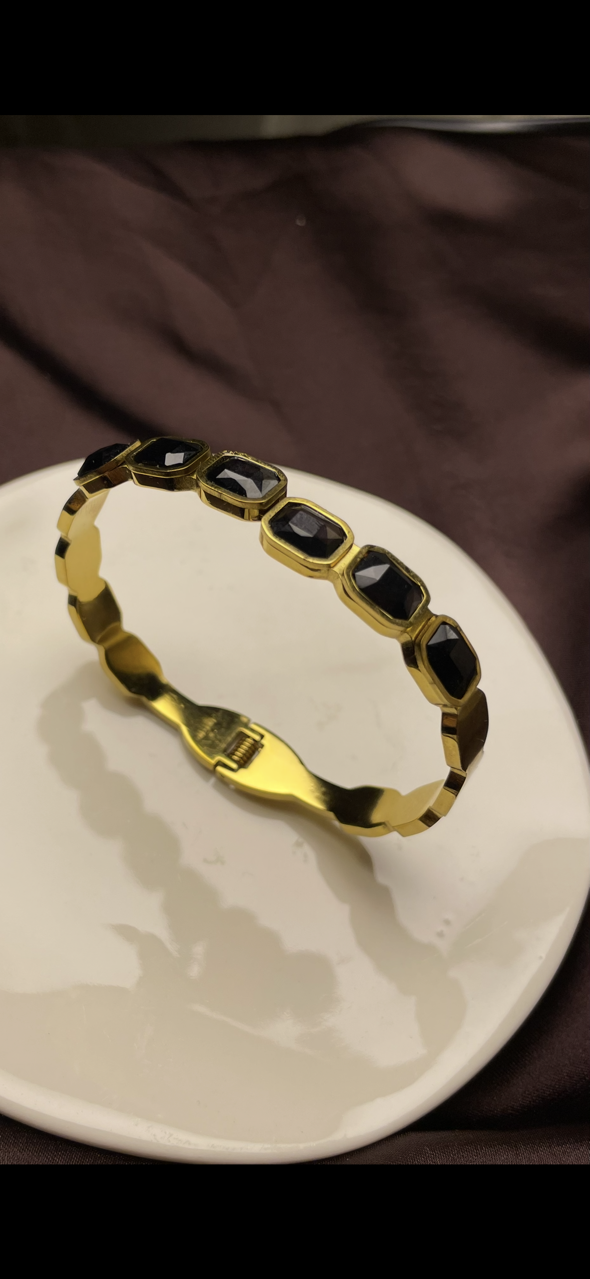 Premium Gold-Plated Cuff Bracelet