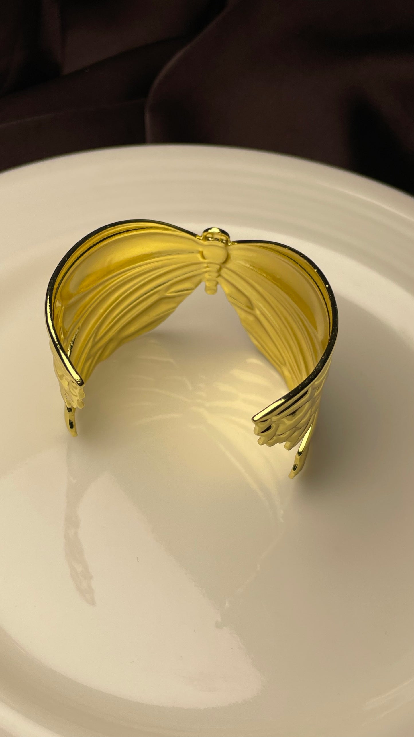 Premium Gold-Plated Adjustable Cuff Bracelet