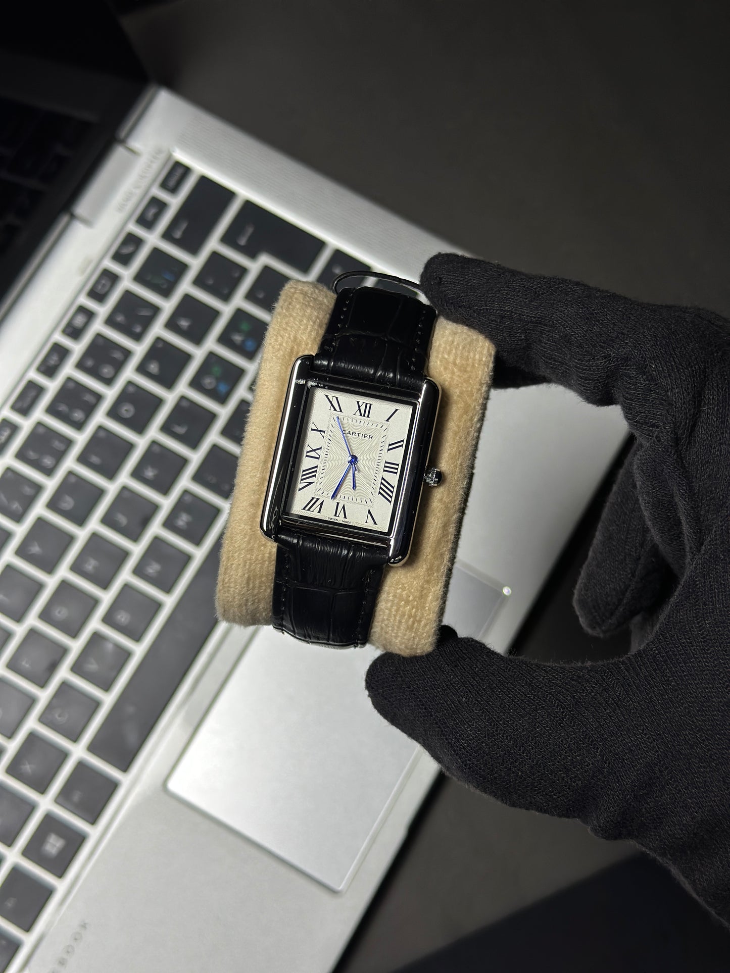 CARTIER LEATHER BLACK