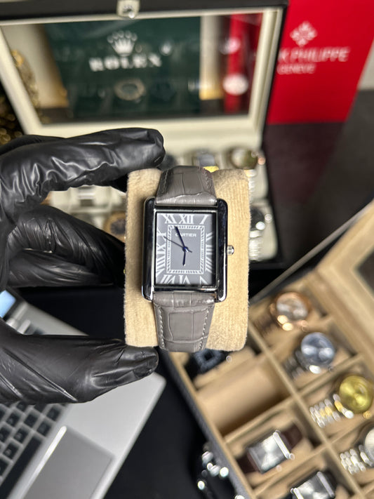 CARTIER LEATHER GREY