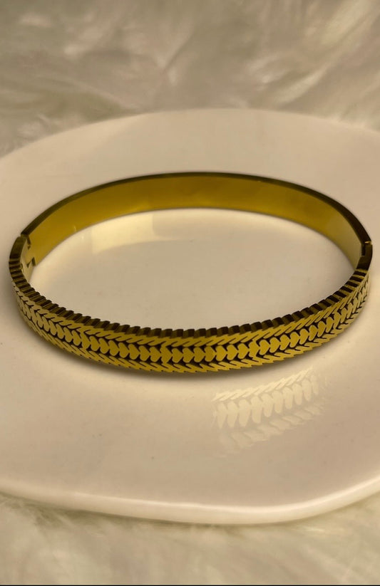AEINA PREMIUM STAINLESS STEEL BANGLE