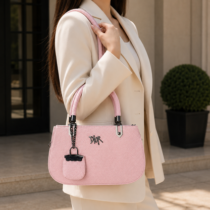 IVORY PINK HANDBAG