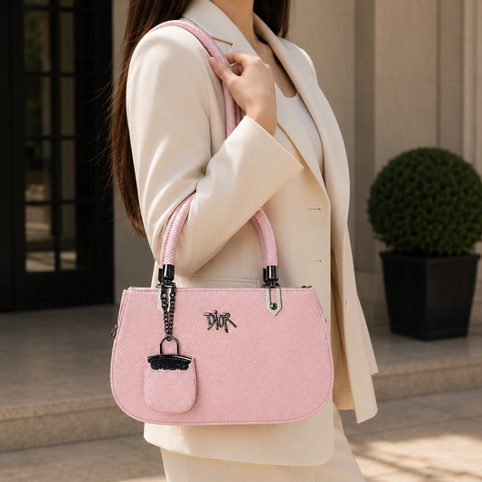 IVORY PINK HANDBAG