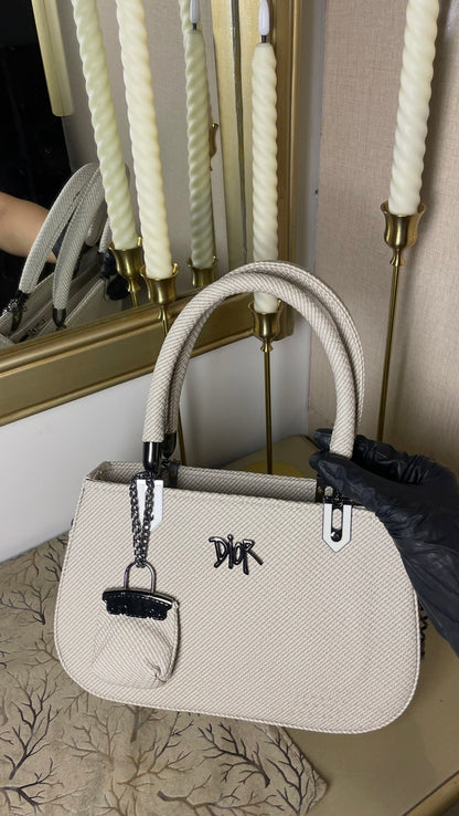 IVORY OFF-WHITE HANDBAG