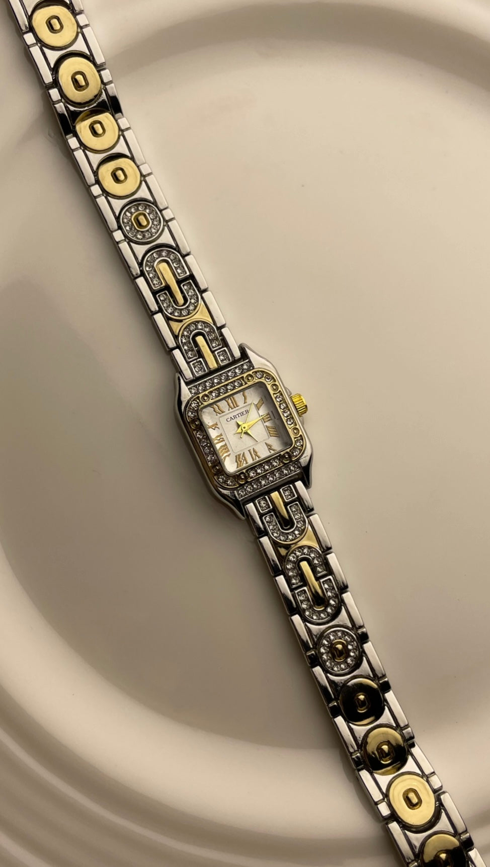 CARTIER STONNED TWO-TONE