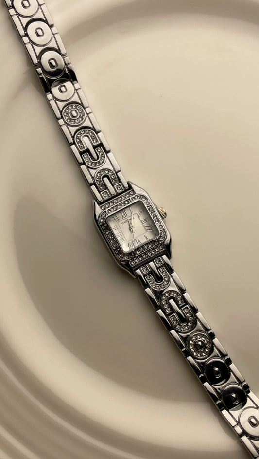 CARTIER STONNED SILVER