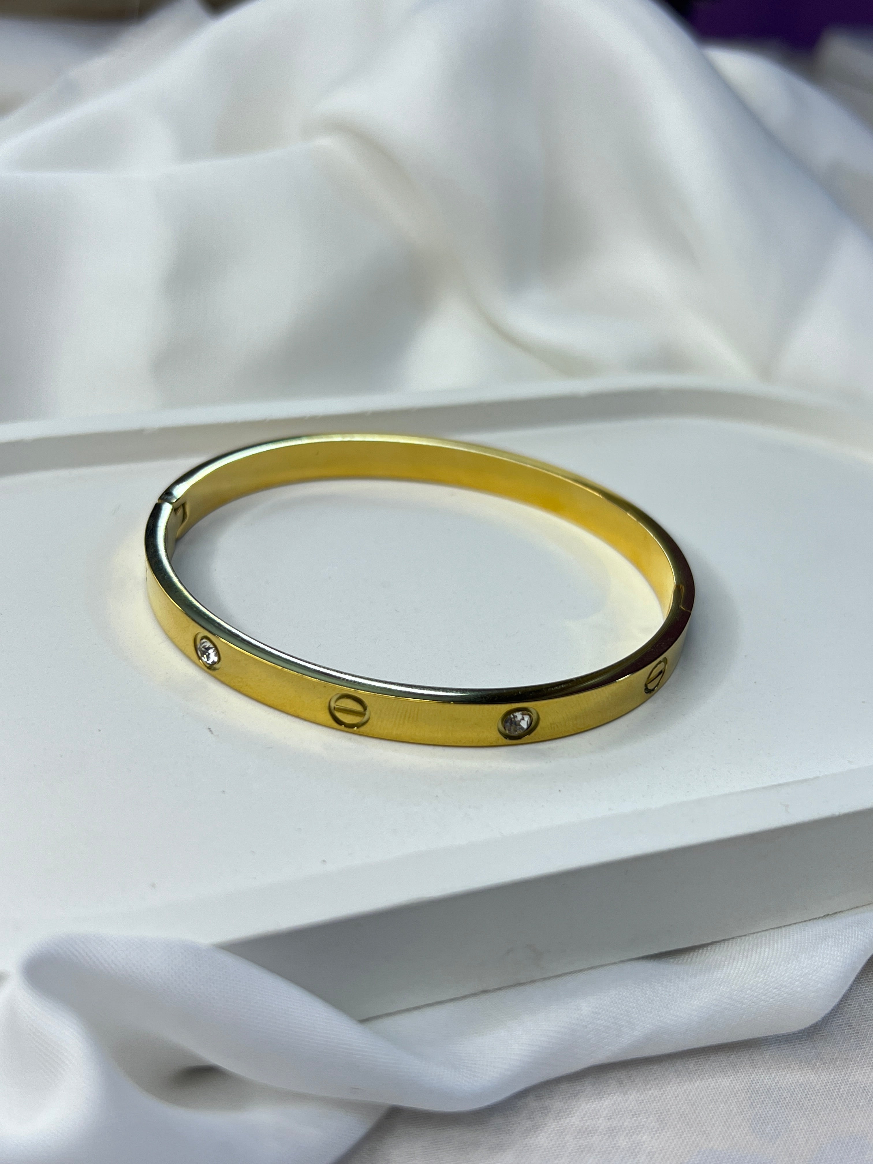 STYLISH STAINLESS STEEL BANGLES ( 3 DESIGNS )