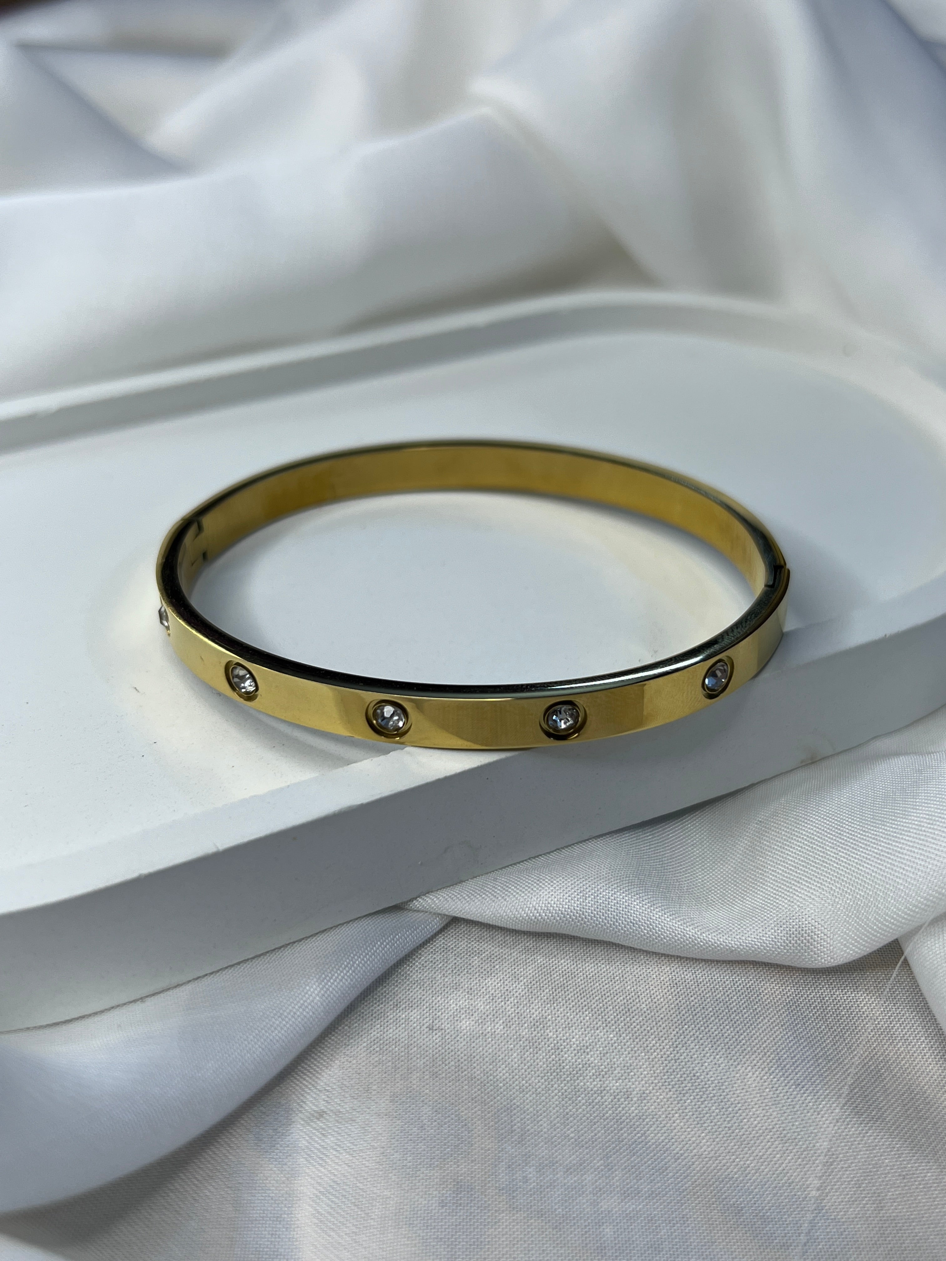 STYLISH STAINLESS STEEL BANGLES ( 3 DESIGNS )