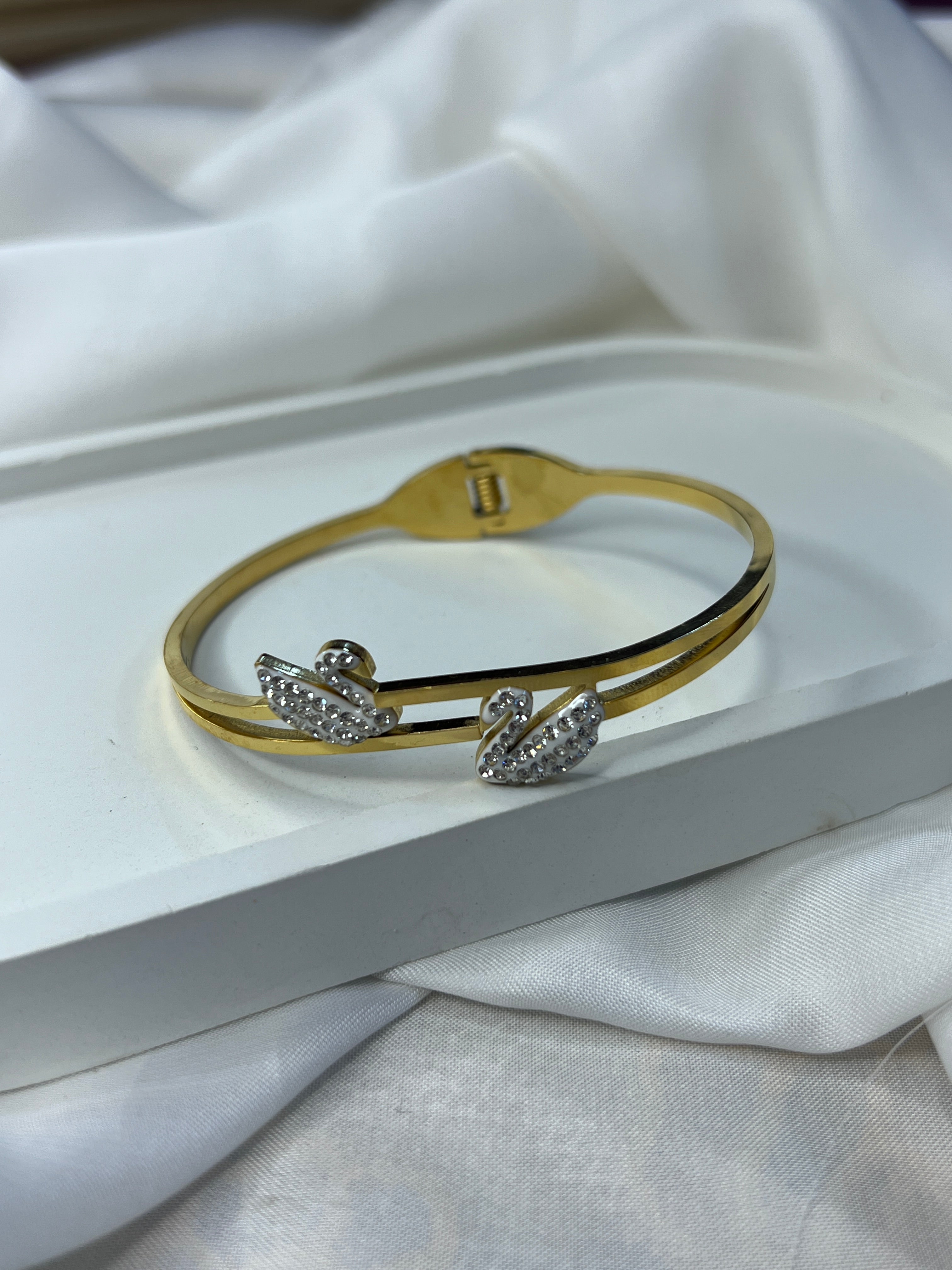 STYLISH STAINLESS STEEL BANGLES ( 3 DESIGNS )