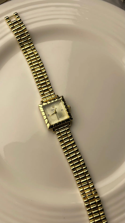 ESQ ROLEX GOLD
