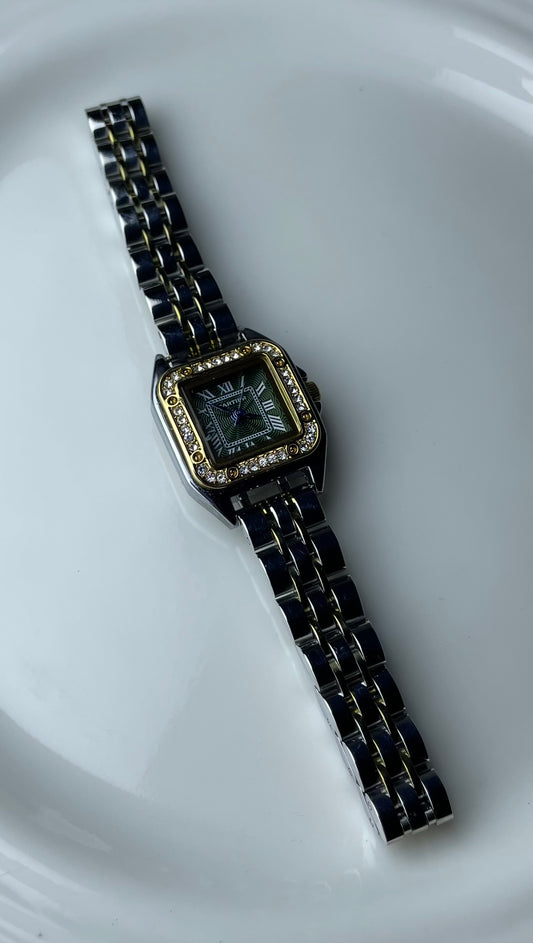 CARTIER TANK GREEN