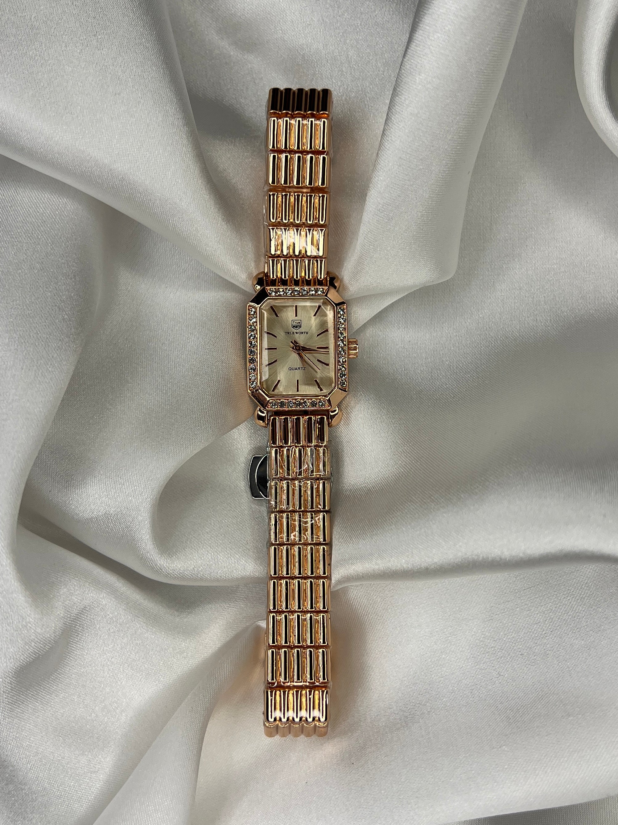 SQUARE DIAL ROSE GOLD