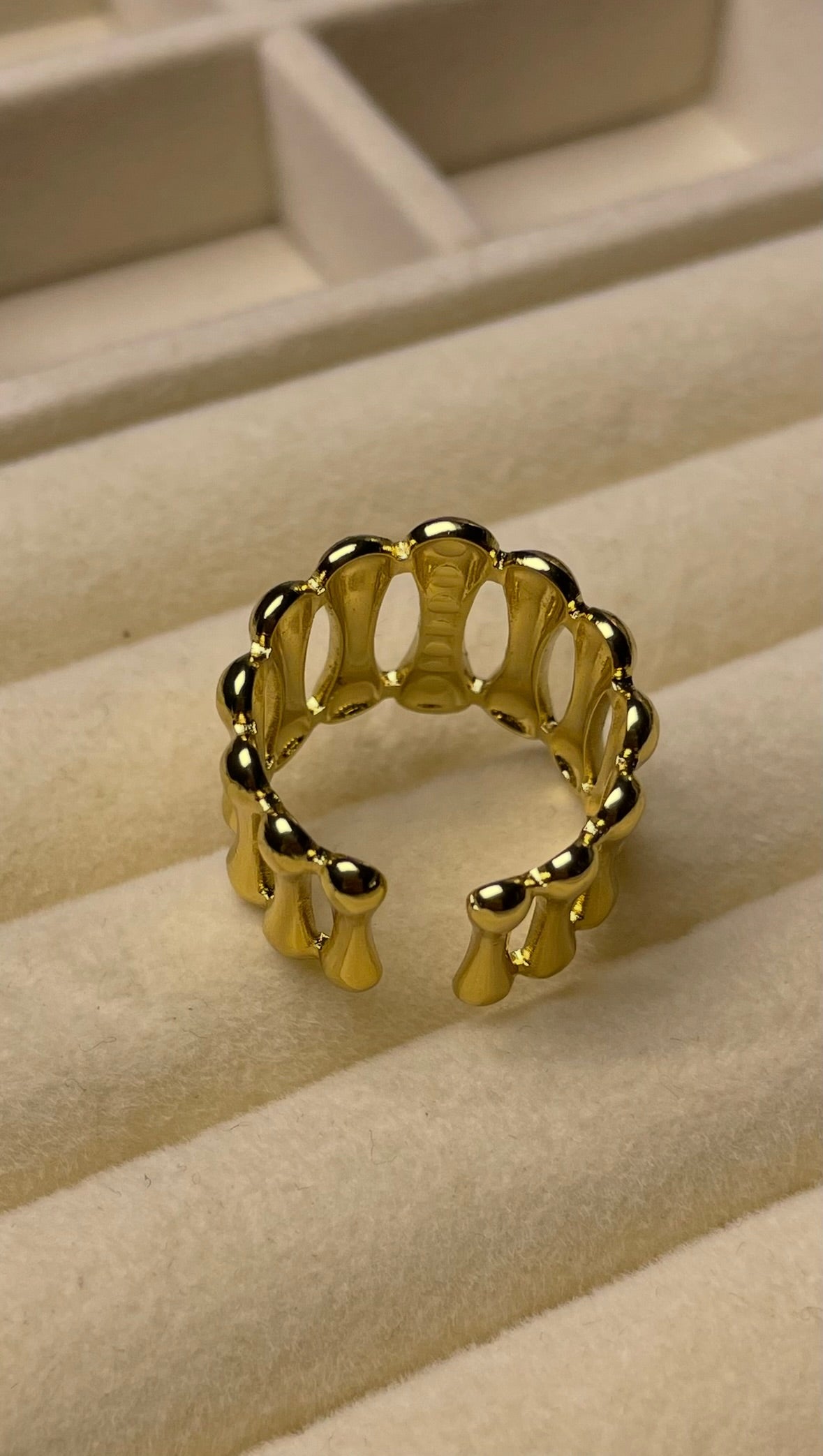 Premium Adjustable Stainless Steel Ring