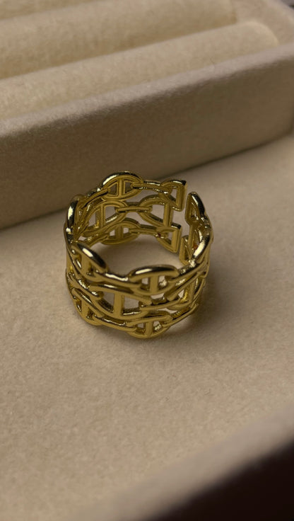 Premium Adjustable Stainless Steel Ring