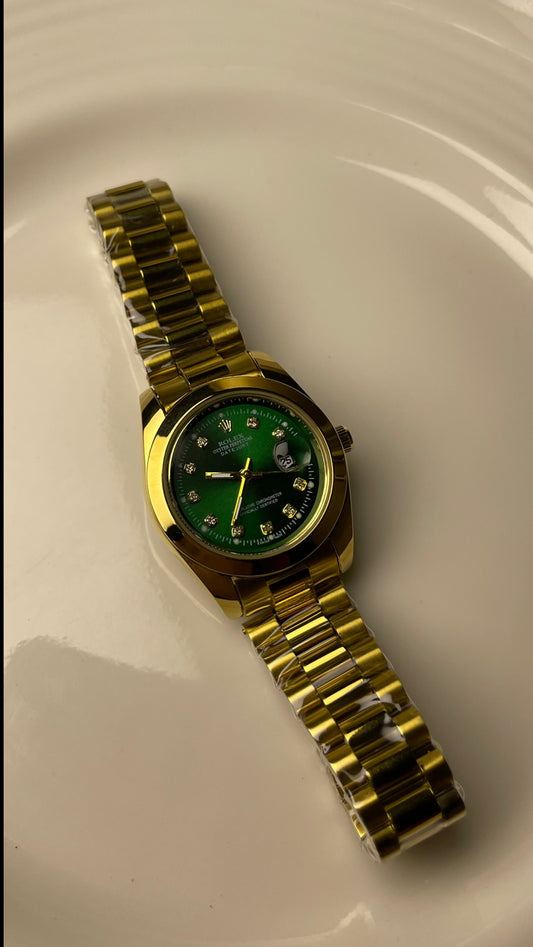 ROLEX PREMIUM SUITE GREEN-GOLD