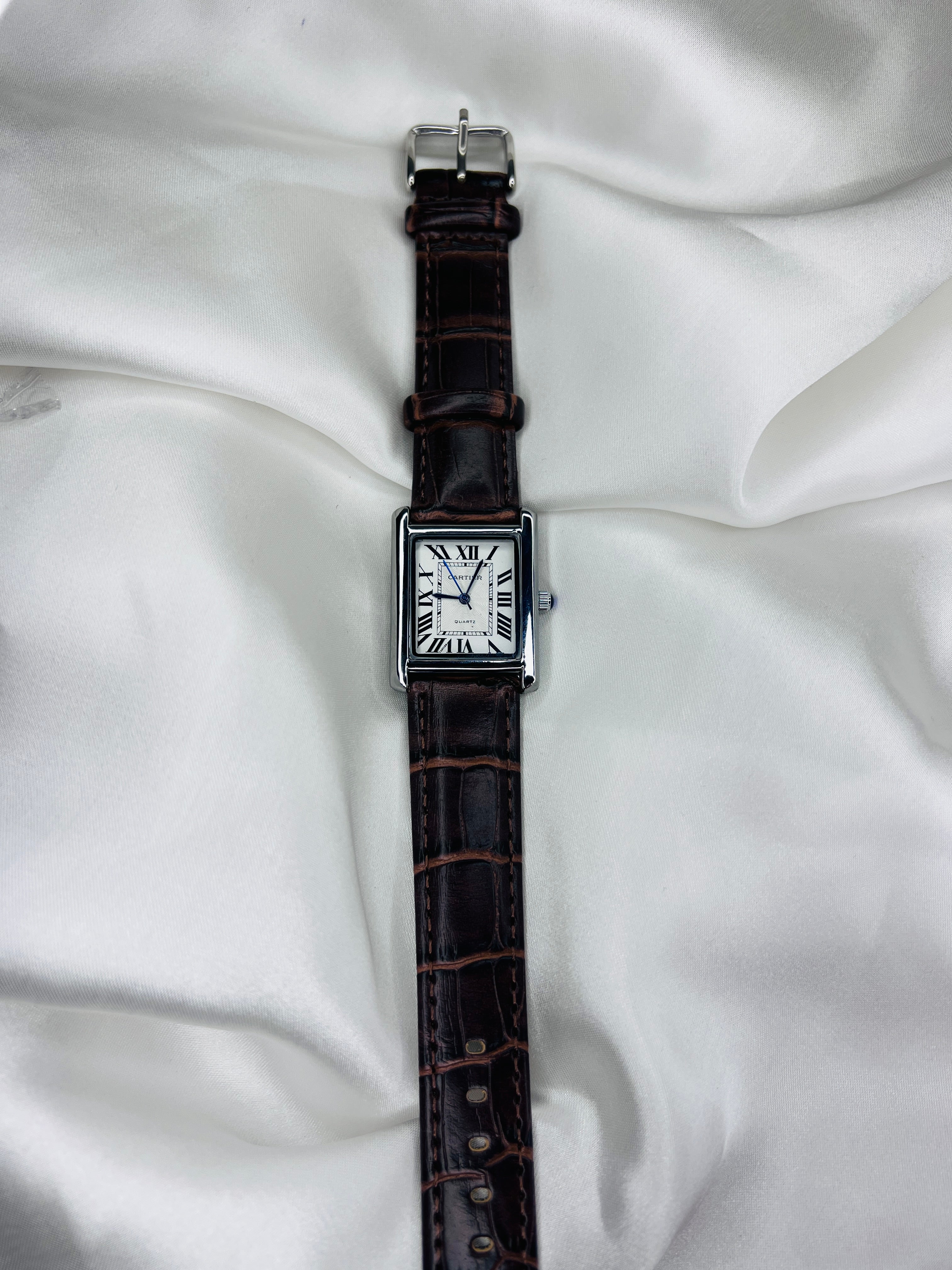 CARTIER TANK BROWN