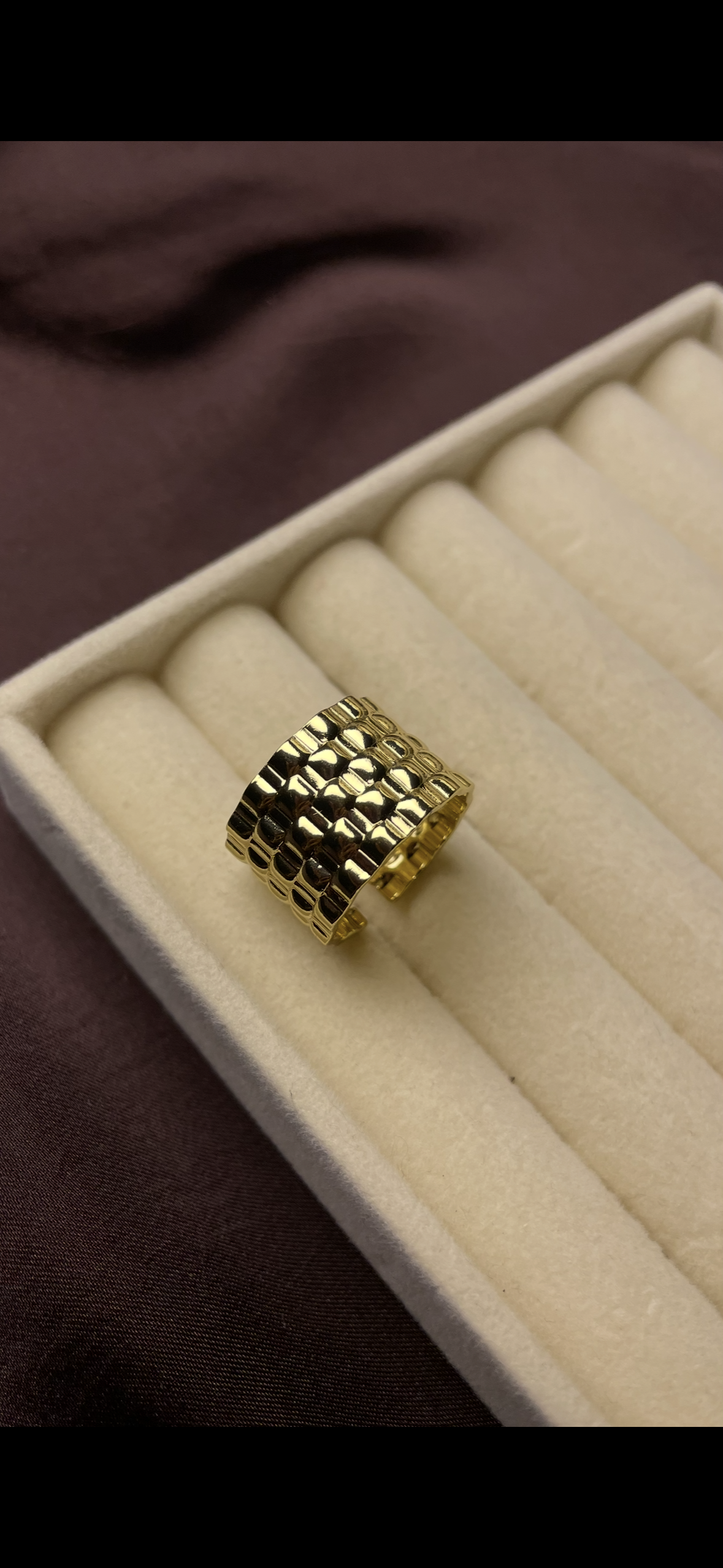 Premium Adjustable Stainless Steel Ring