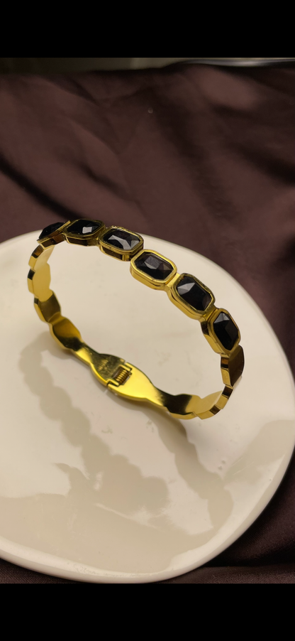 Premium Gold-Plated Cuff Bracelet