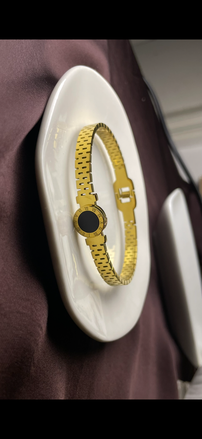 Premium Gold-Plated Cuff Bracelet
