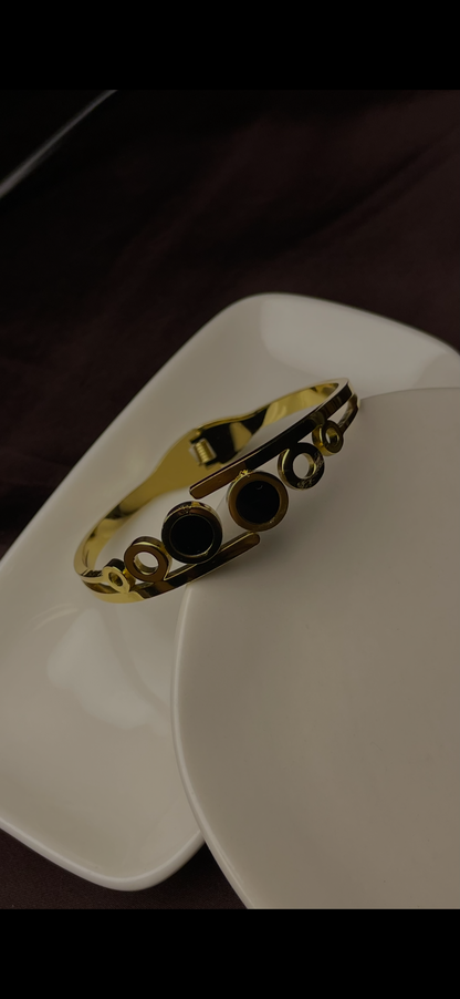 Premium Gold-Plated Cuff Bracelet