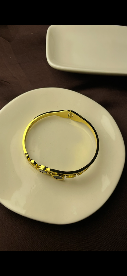 Premium Gold-Plated Cuff Bracelet