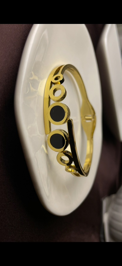 Premium Gold-Plated Cuff Bracelet