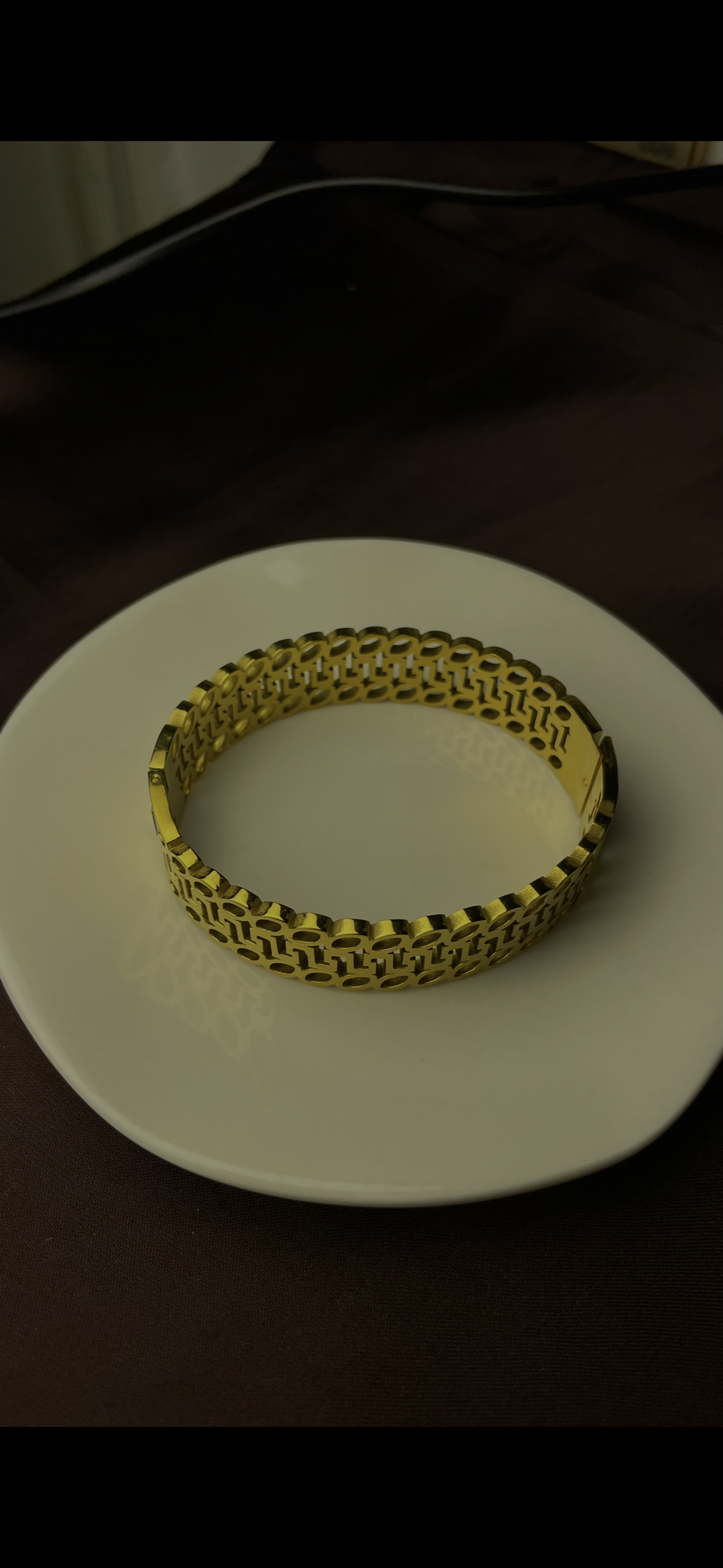 Premium Gold-Plated Cuff Bracelet