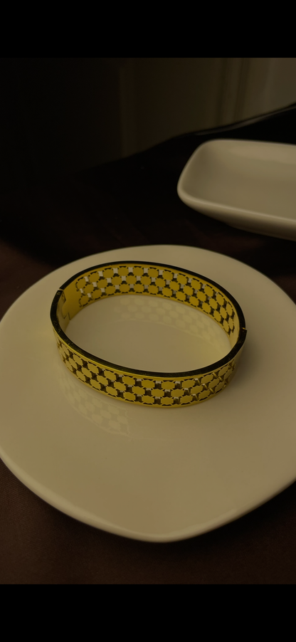 Premium Gold-Plated Cuff Bracelet