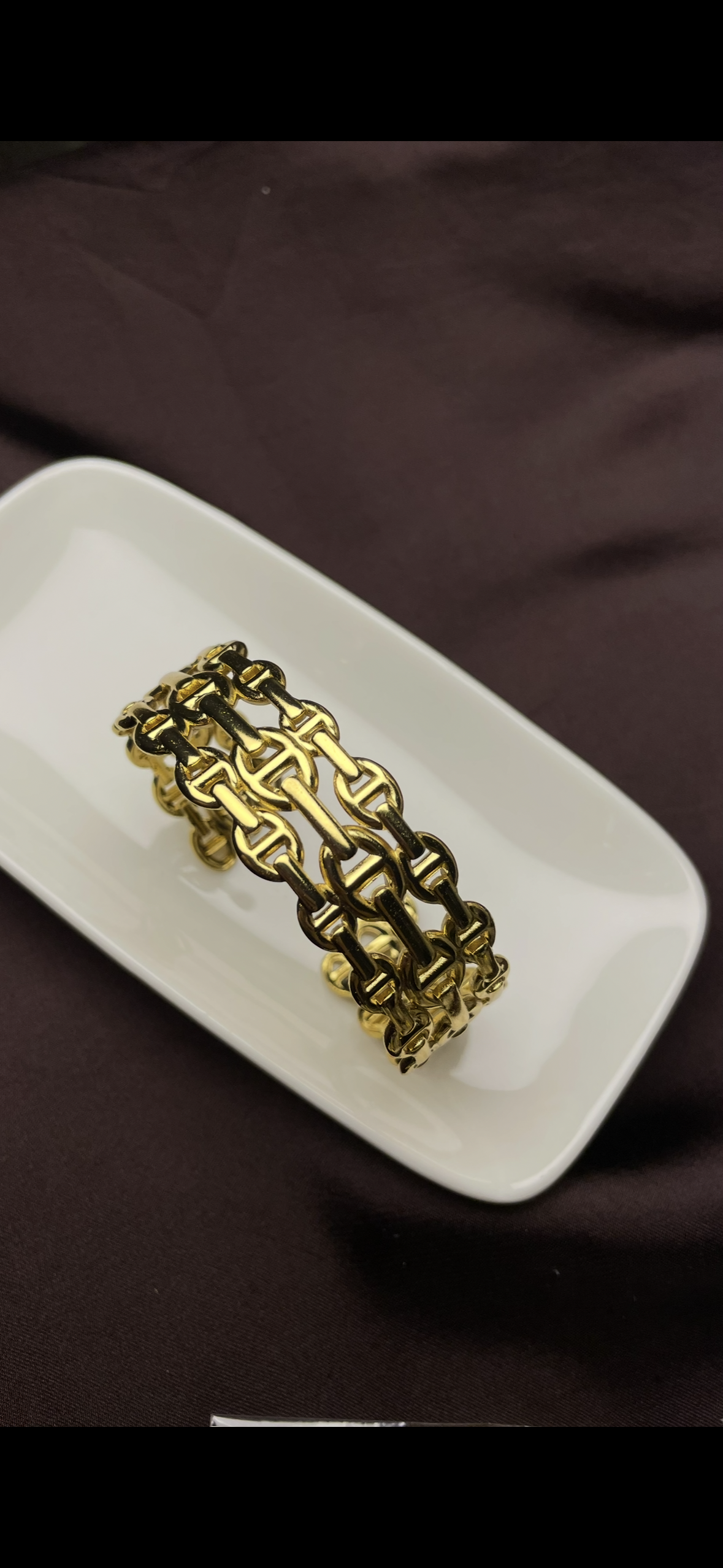 Premium Gold-Plated Cuff Bracelet