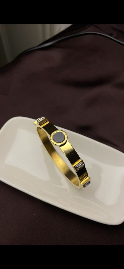 Premium Gold-Plated Cuff Bracelet