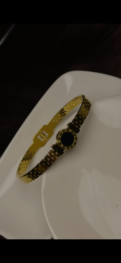 Premium Gold-Plated Cuff Bracelet