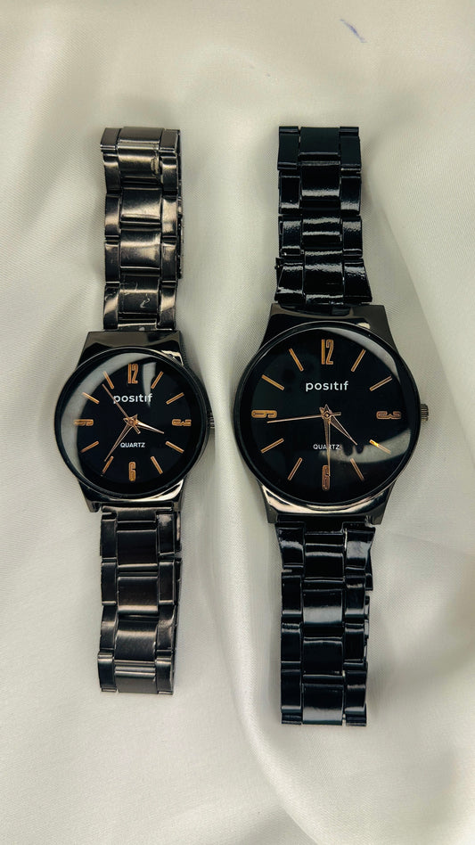 COUPLE WATCH BLACK