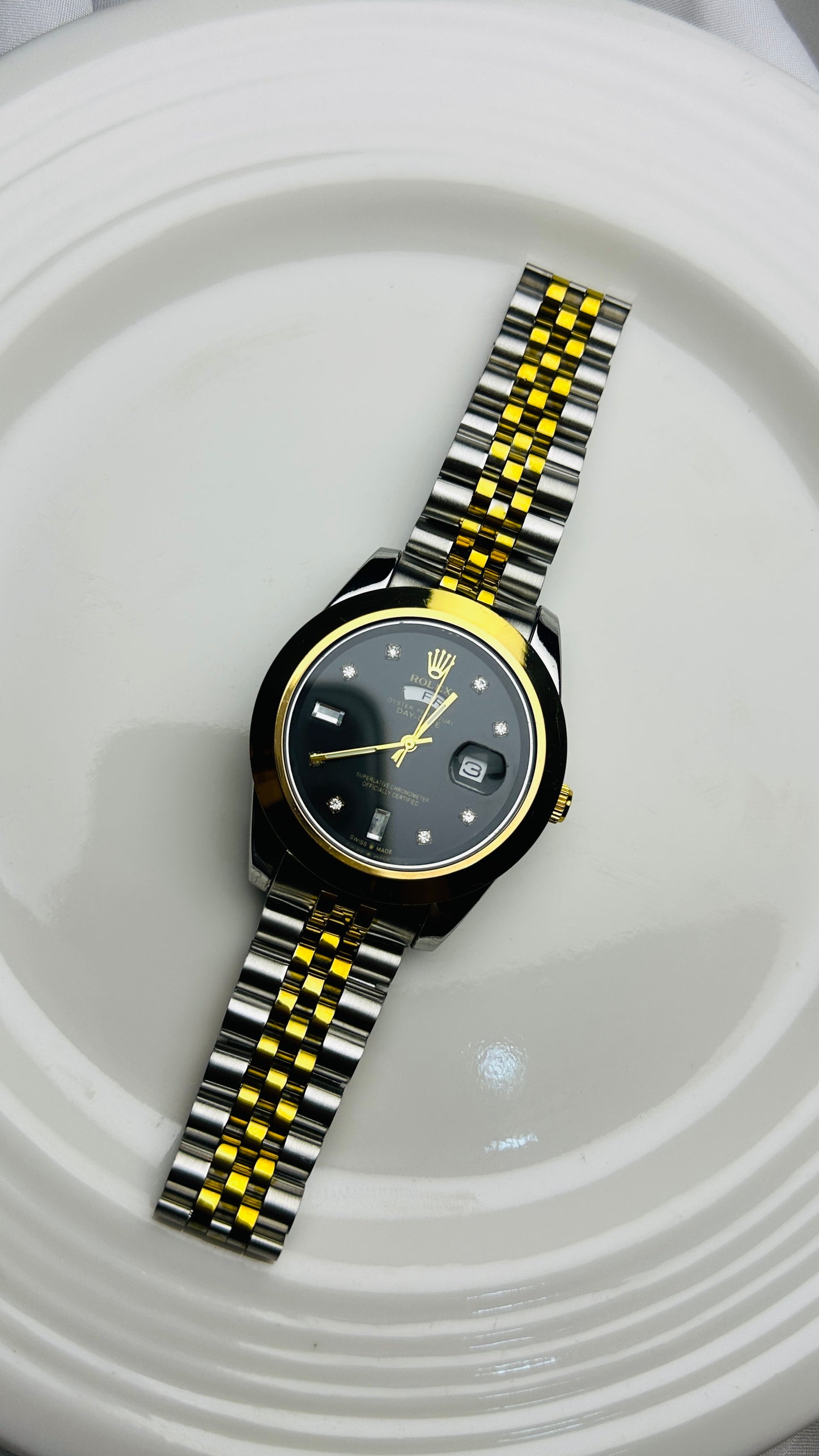 ROLEX OP ( BLACK )