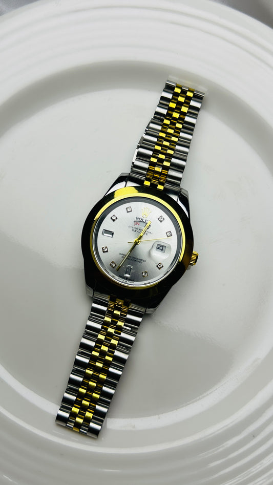 ROLEX OP ( SILVER )