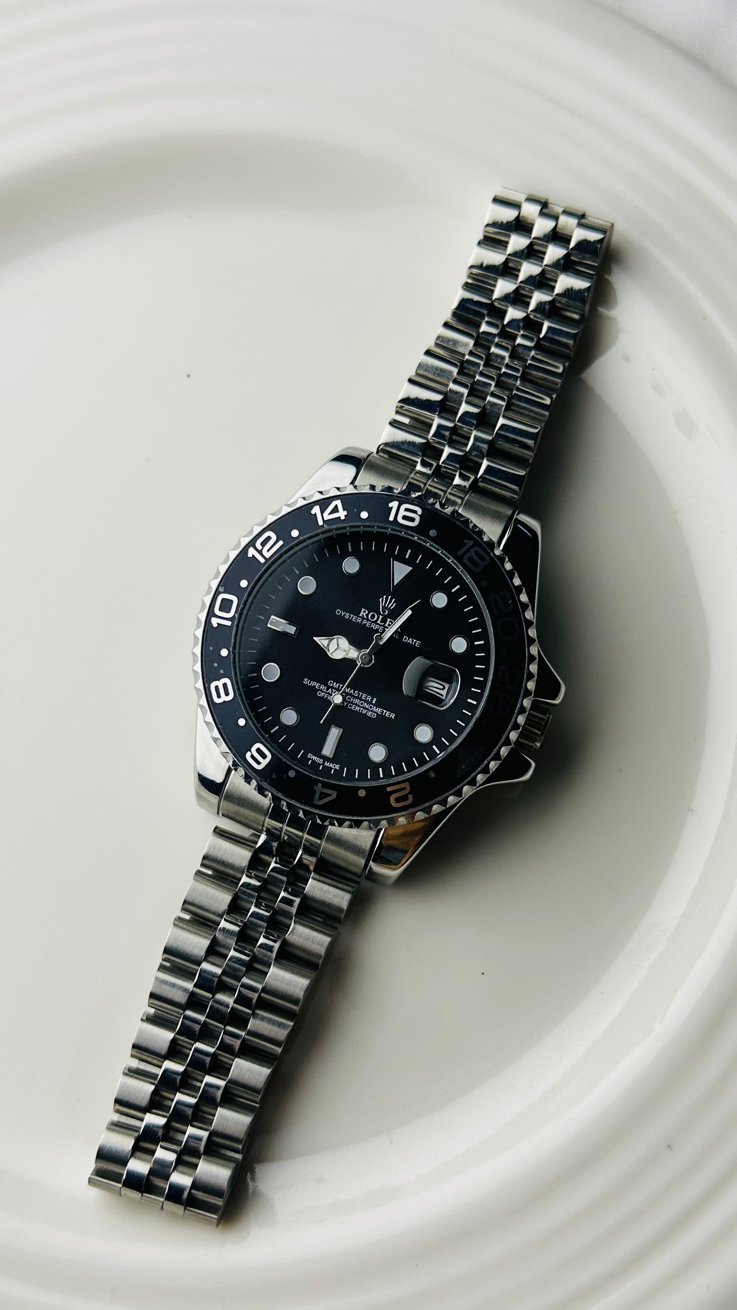 ROLEX GMT MASTER II ( BLACK )