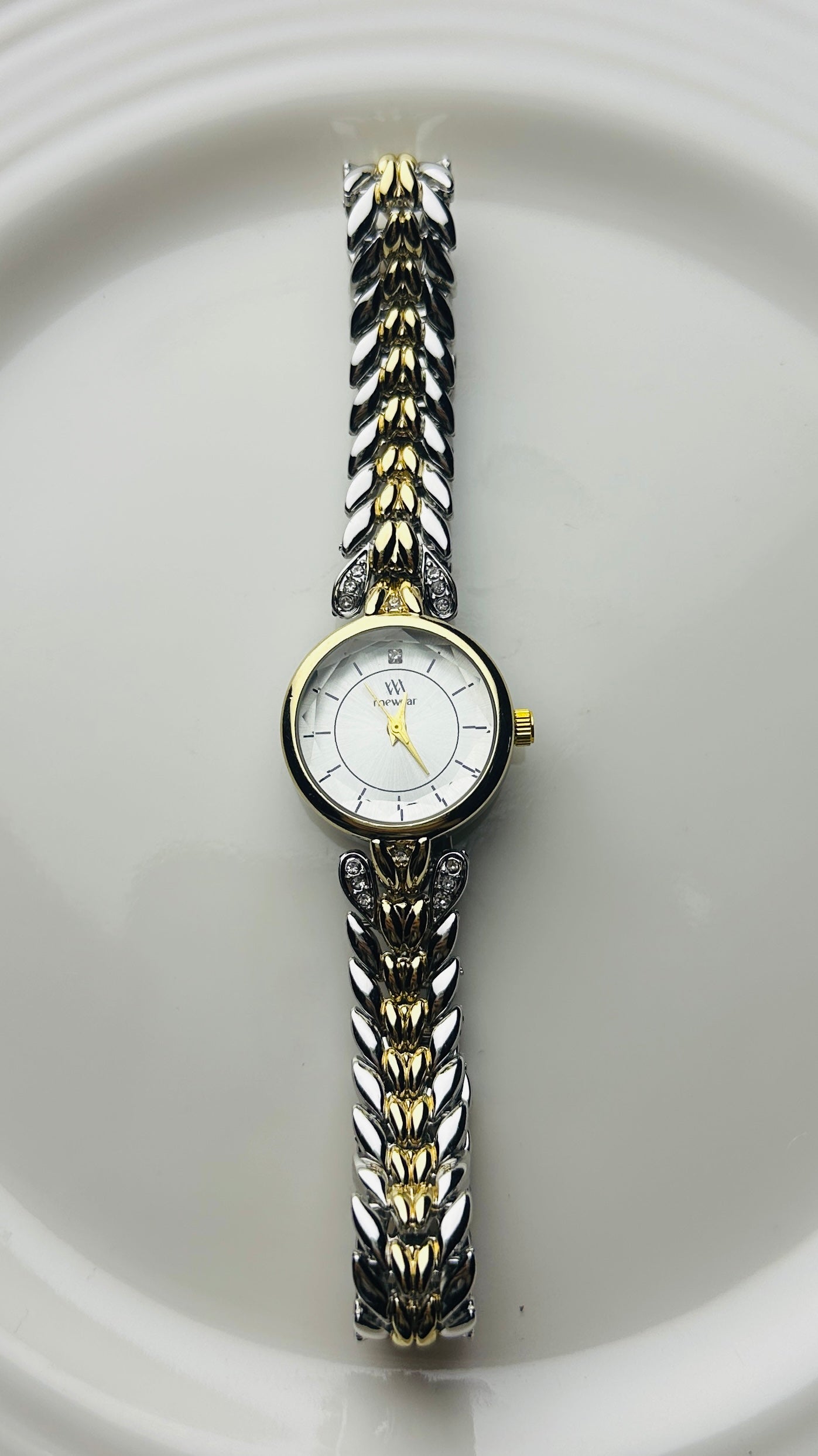 MINIMAL ROUND WHITE^GOLD