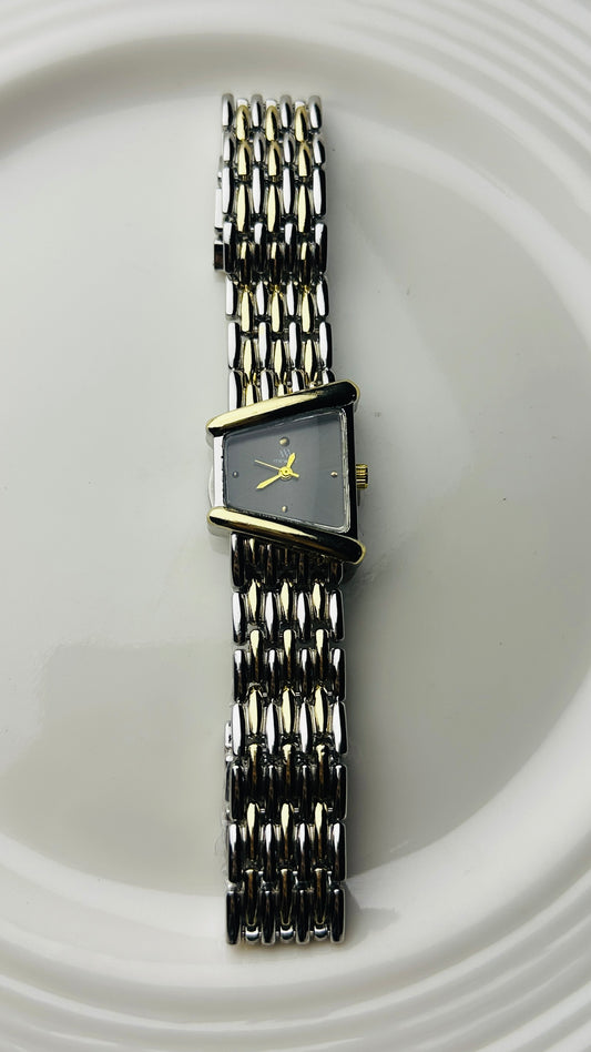 CUBIC TWO-TONE BLACK