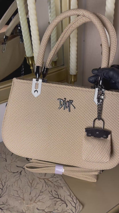 IVORY BEIGE HANGBAG
