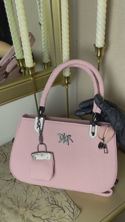 IVORY PINK HANDBAG